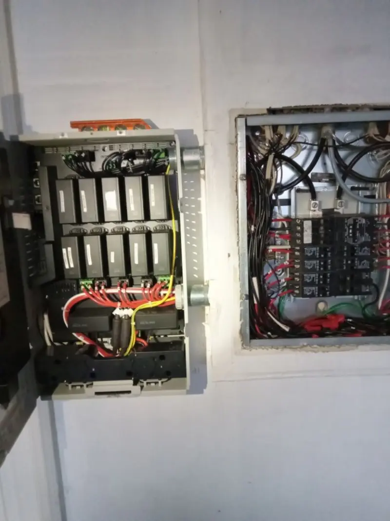 Electrical panel upgrade completed for Ring Doorbell Installation in Hazel Green